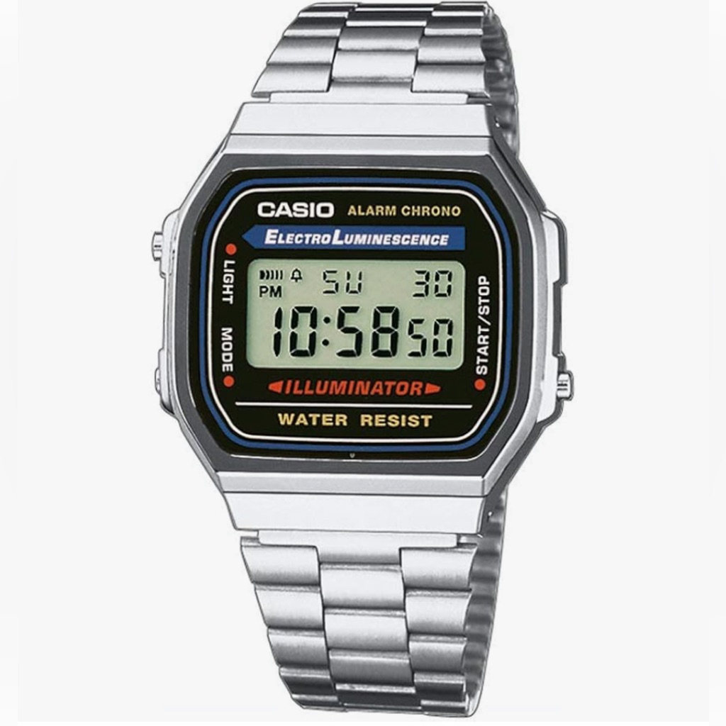 Casio Men's Vintage A168wa-1 Electro Luminescence Watch